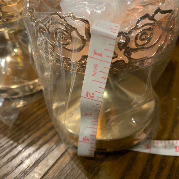 Candy Dish Vintage-Style LOT Cookies Makeup Brushes Jar Pedestal - Picture 4 of 8